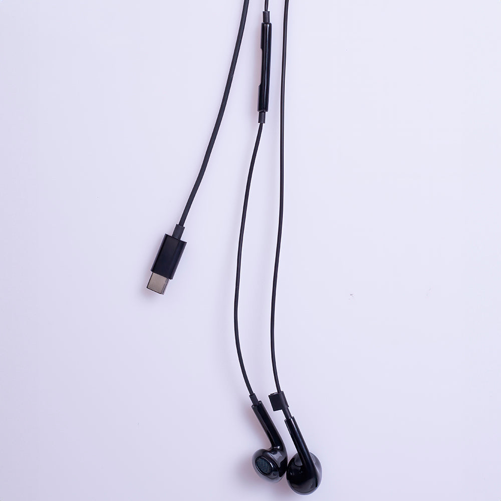 Handsfree USB-C MaXlife MXEP-04, Negru