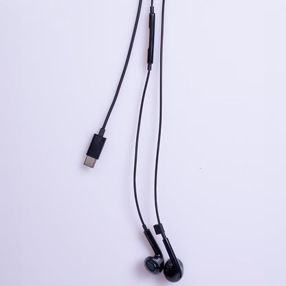 Handsfree USB-C MaXlife MXEP-04, Negru
