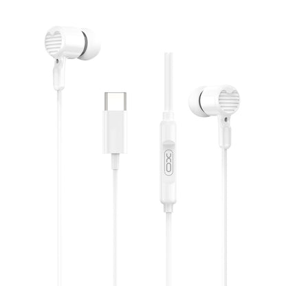 Handsfree USB-C XO Design EP81, Alb