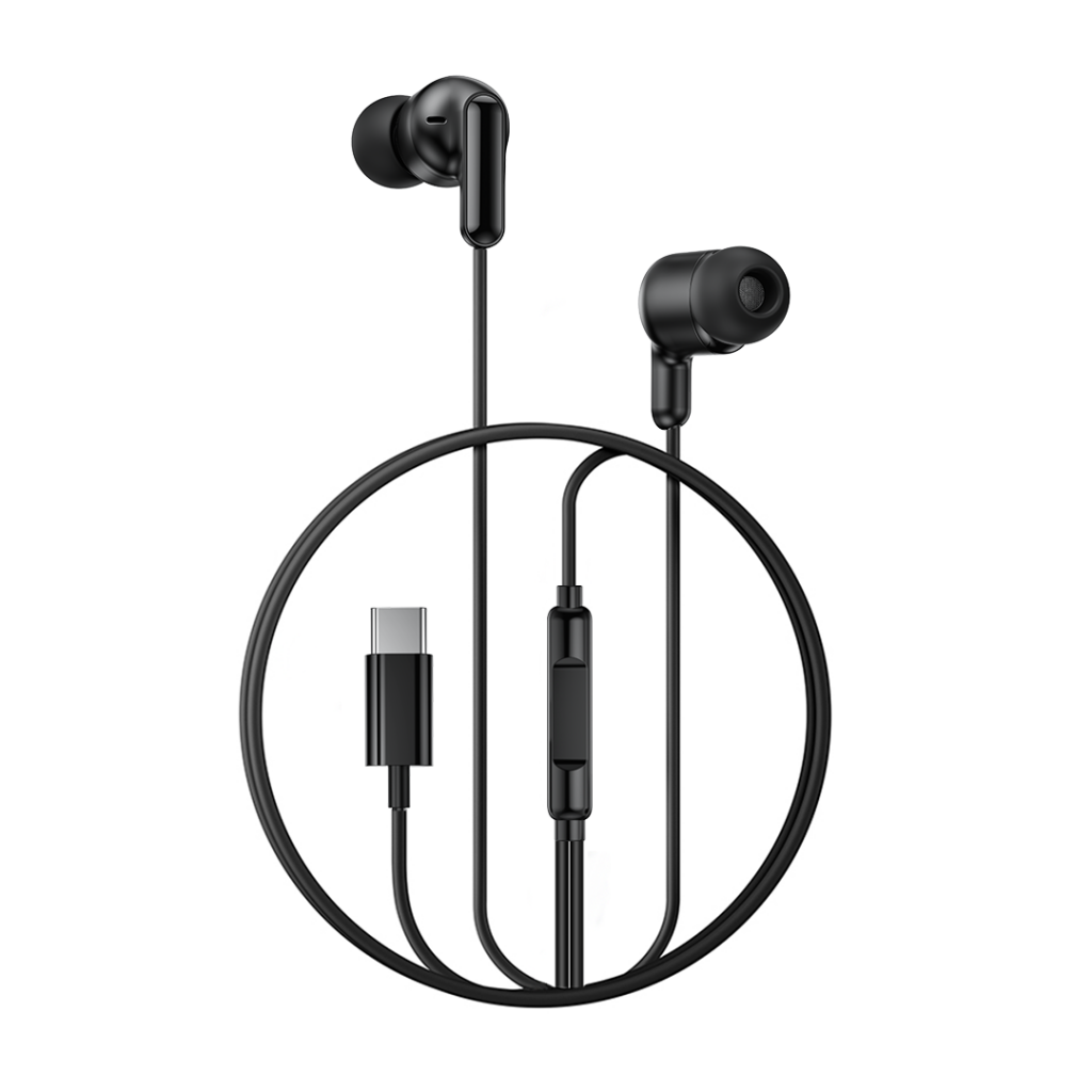 Handsfree USB-C XO Design EP84, Negru
