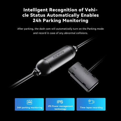 Hardwire OBD DDPAI DC001 pentru Camera E3 / Mini5 / N1 Dual / N3 / N3 Pro / N5 Dual / Z40 / Z50