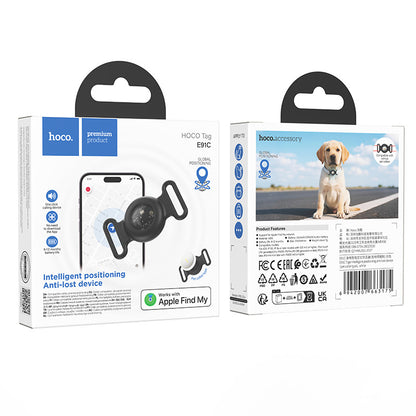 HOCO SmartTag E91C pentru iOS Series, Alb