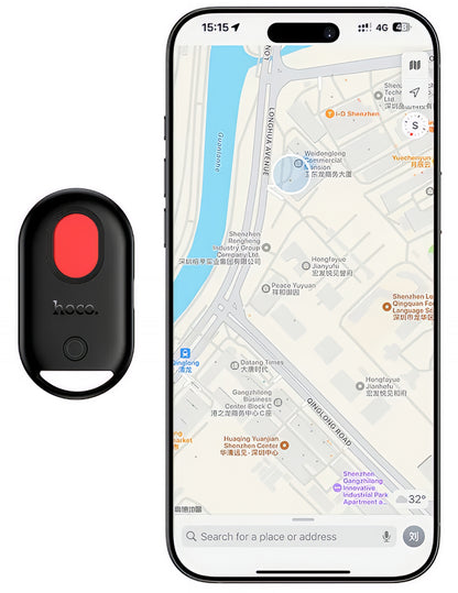 HOCO SmartTag E95 3in1 pentru iOS Series, Negru