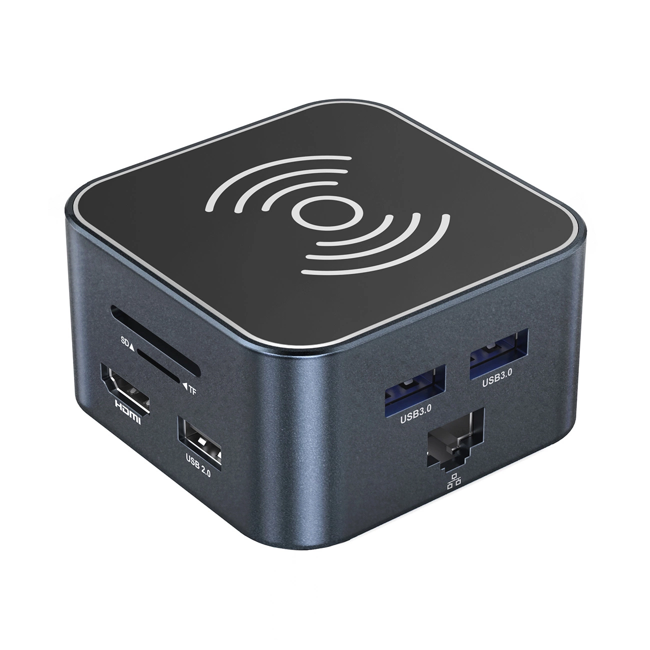 Hub Multifunctional WZK WHBC09Y8S, 12in1, Gri