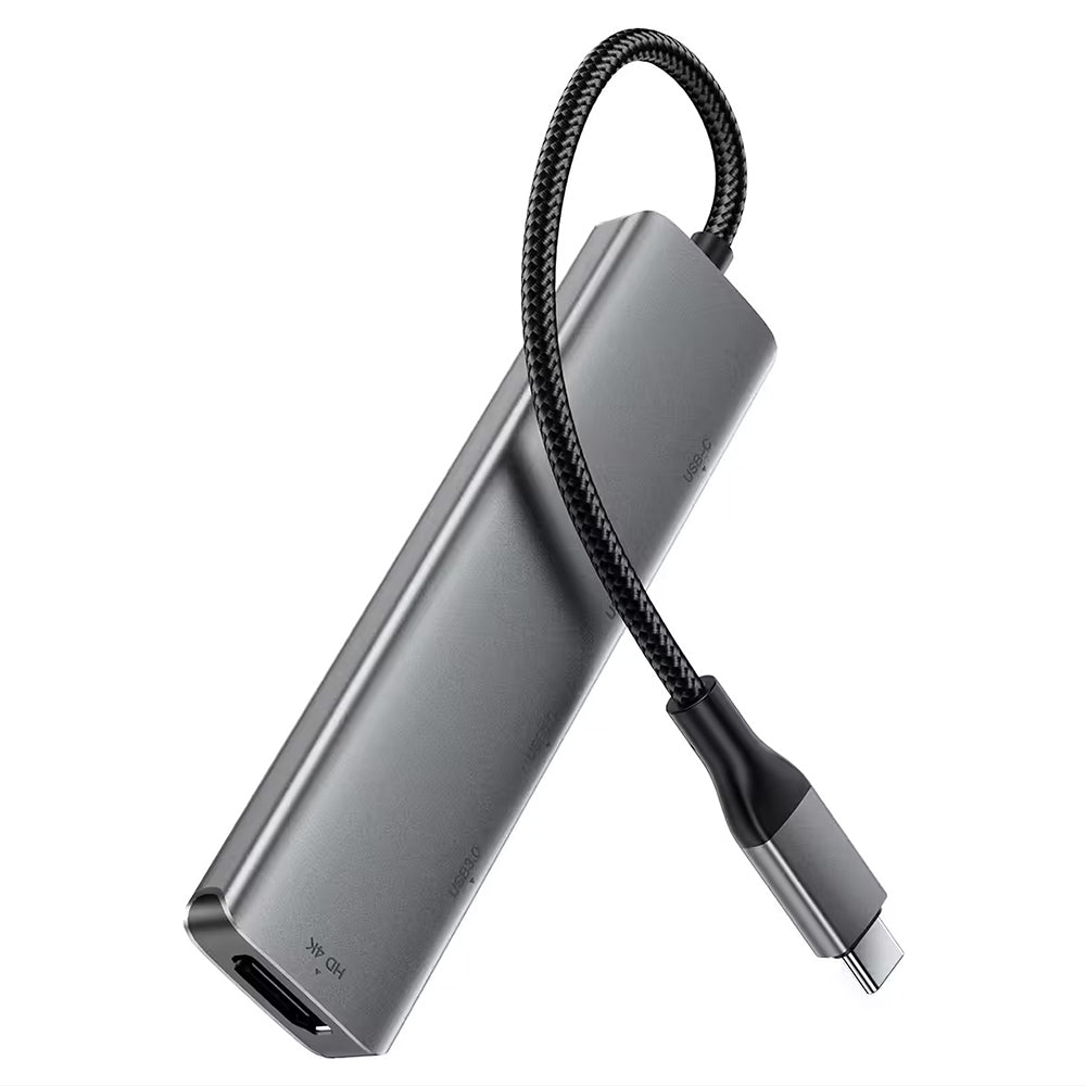 Hub USB-C Acefast J16, 5in1, Gri