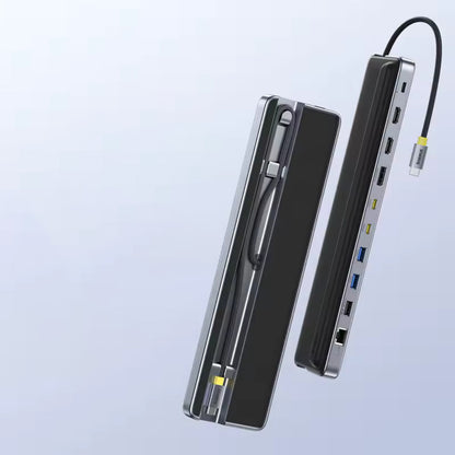 Hub USB-C Baseus EliteJoy EH3, 12in1, Gri B00051300111-00