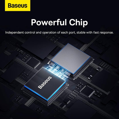 Hub USB-C Baseus UltraJoy, 4 x USB-A 3.0, Gri B0005280A813-03