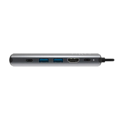 Hub USB-C Fixed Pro, 6in1, Gri