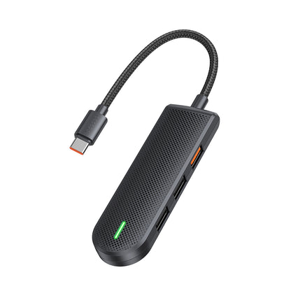 Hub USB-C McDodo HU-1430 Star, 5in1, Negru