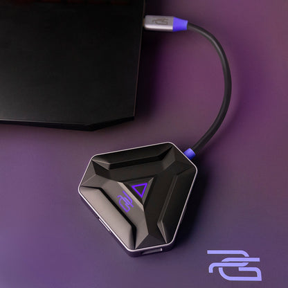 Hub USB-C Proove Spectre, 5in1, Gri HBPG10221205