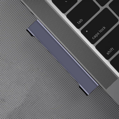 Hub USB-C Techsuit H12 ZenithDock, 4in1, Gri