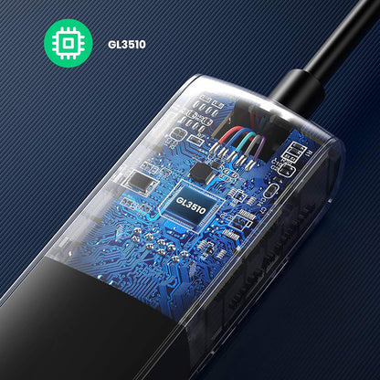 Hub USB-C UGREEN CM416 (10916), 4 x USB-A 3.0, Negru