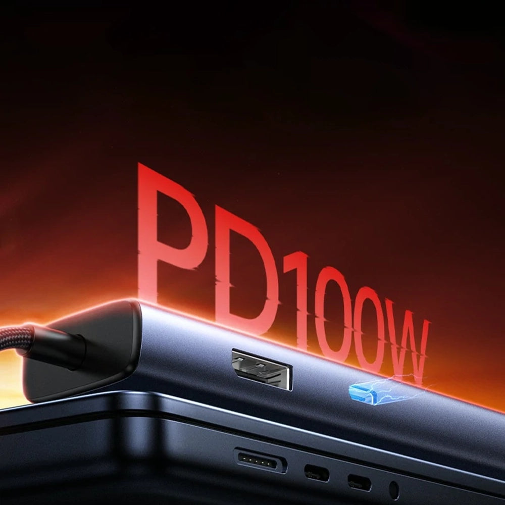 Hub USB-C UGREEN CM512 (75643), 6in1, Gri