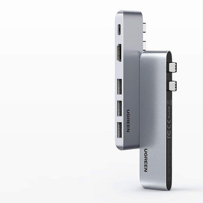 Hub USB-C UGREEN pentru Apple MacBook Pro / Air Series, 3 x USB-A 3.0 - 1 x USB-C - 1 x HDMI, Gri