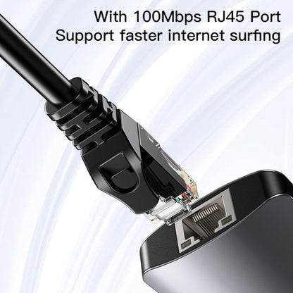 Hub USB-C Yesido HB15, 6in1, Gri