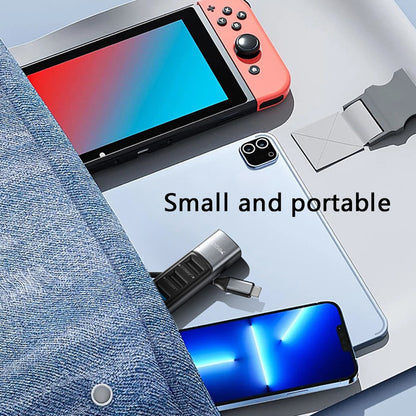 Hub USB-C Yesido HB24, 5in1, Gri