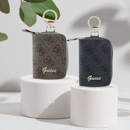 Husa Accesorii Guess 4G Triangle, Neagra