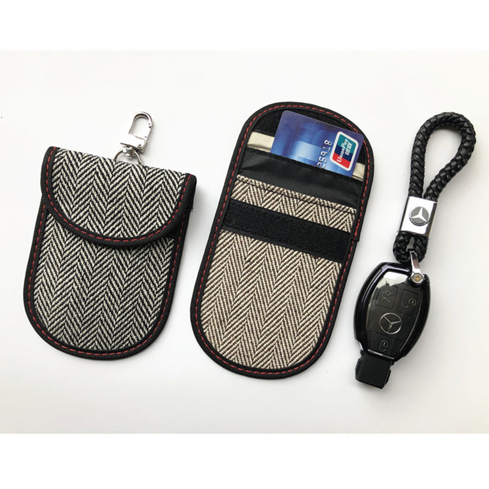 Portofel cu Protectie RFID Techsuit AF1, Bej