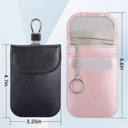 Portofel cu Protectie RFID Techsuit AF2, Roz