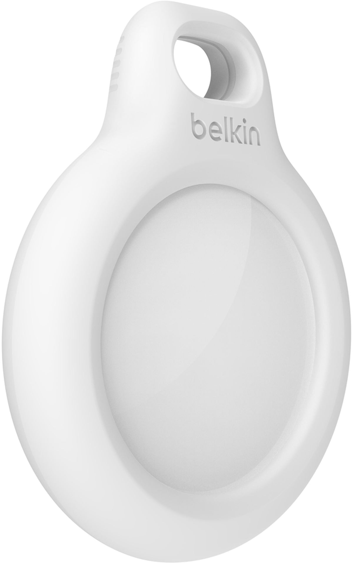 Husa Belkin Key Ring pentru Apple AirTag, Alba F8W973btWHT