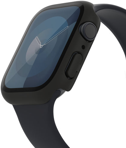 Husa Belkin ScreenForce TemperedCurve pentru Apple Watch  40mm / 41mm Series, Neagra OVG003zzBK-REV
