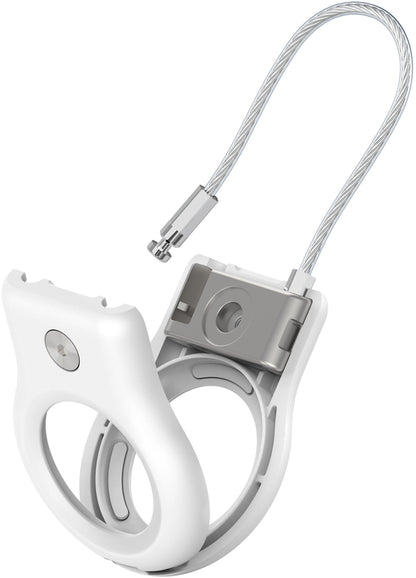 Husa Belkin Wire Cable pentru Apple AirTag, Alba MSC009btWH