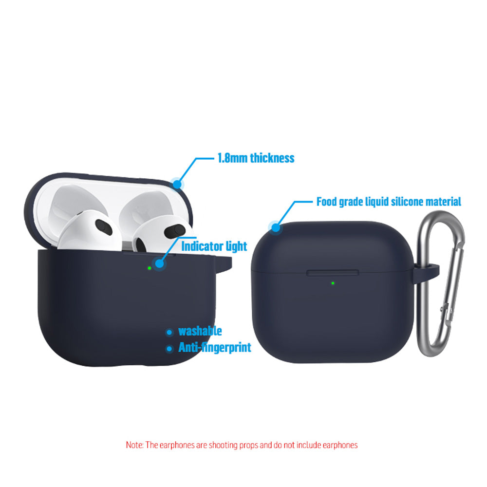 Husa Blueo Liquid pentru Apple AirPods 3, Roz