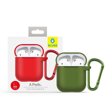 Husa Blueo Liquid pentru Apple AirPods Gen 1, Roz
