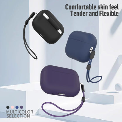 Husa Blueo Liquid pentru Apple AirPods Pro 2, Mov