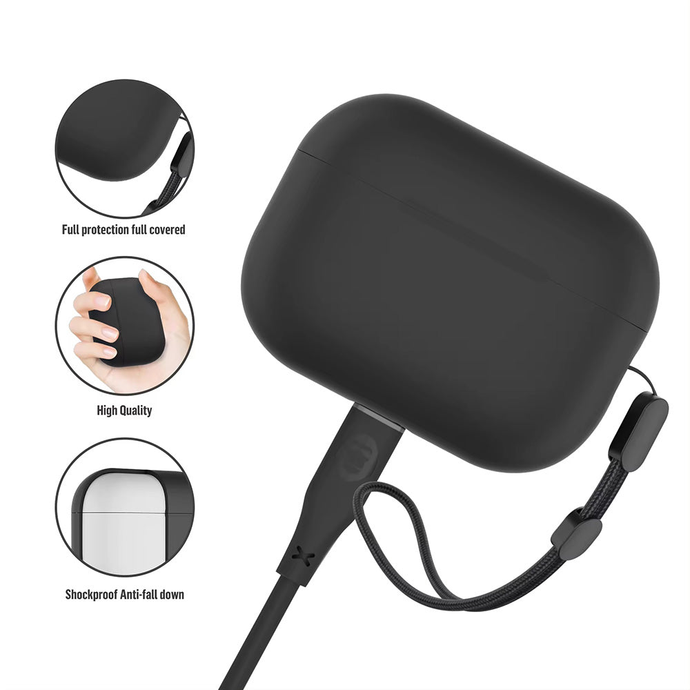 Husa Blueo Liquid pentru Apple AirPods Pro 2, Roz