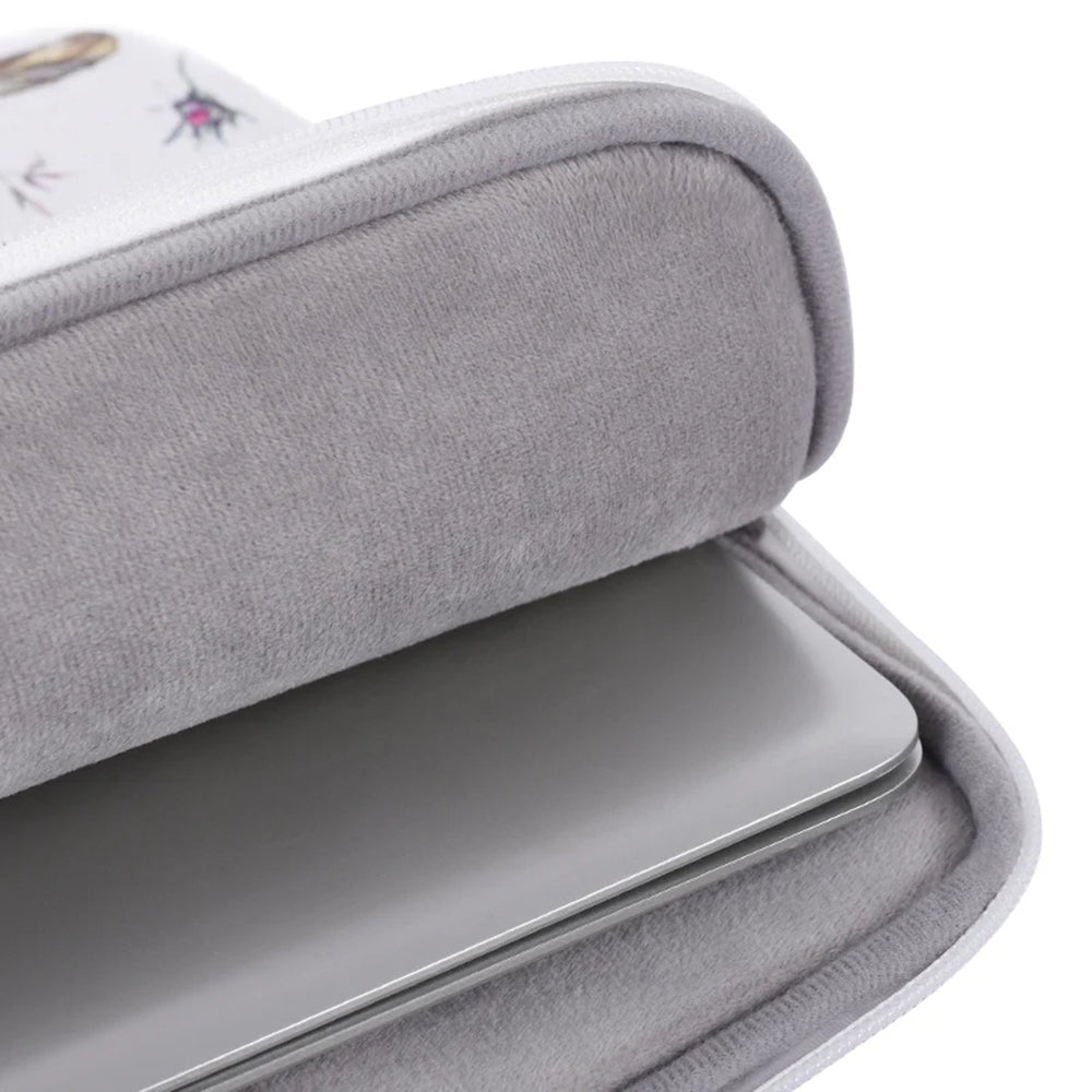 Husa CanvasArtisan H9-11 pentru Laptop 15inch - 16inch, Alba