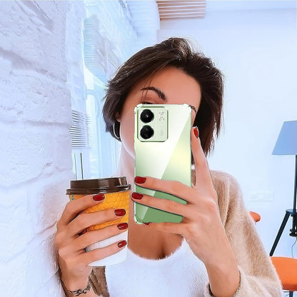 Husa cu Protectie Camera pentru Xiaomi Poco C65 / Redmi 13C, Techsuit, Shockproof Clear, Transparenta