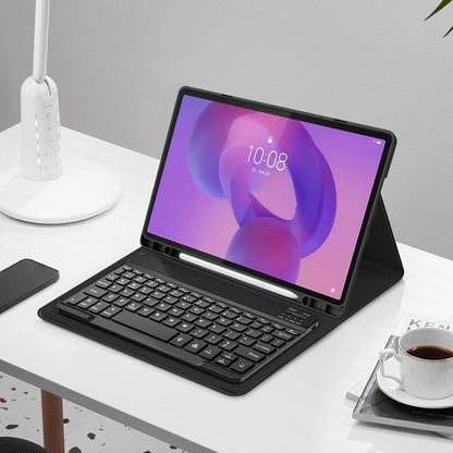 Husa Cu Tastatura pentru Lenovo Idea Tab Pro, Tech-Protect, SC PEN, Neagra