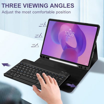 Husa Cu Tastatura pentru Lenovo Idea Tab Pro, Tech-Protect, SC PEN, Neagra