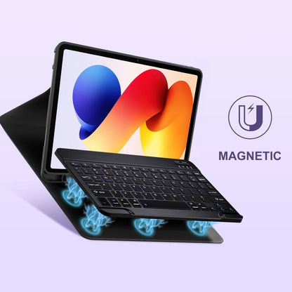 Husa Cu Tastatura pentru Xiaomi Poco Pad M1 / Redmi Pad 2 Pro, Tech-Protect, SC PEN, Neagra