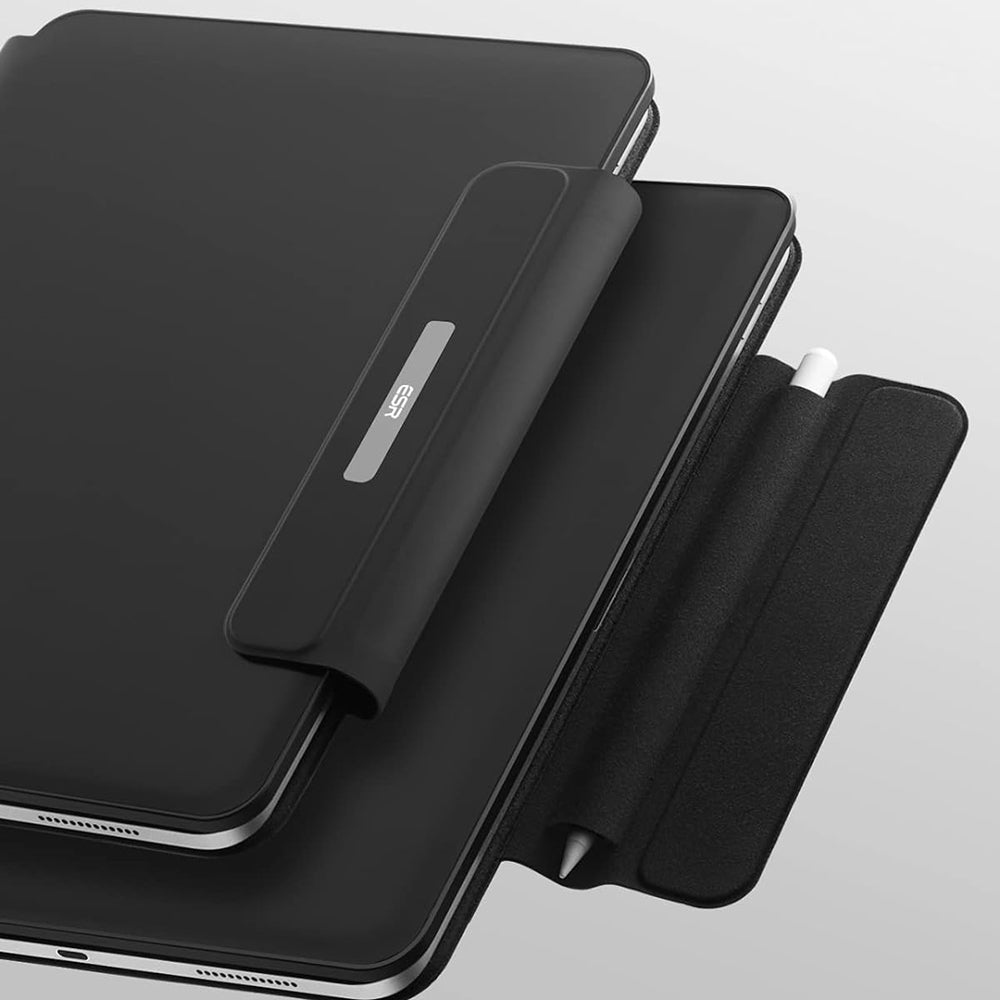 Husa cu Tastatura pentru Apple iPad (2025) / (2022), ESR, Rebound, Neagra