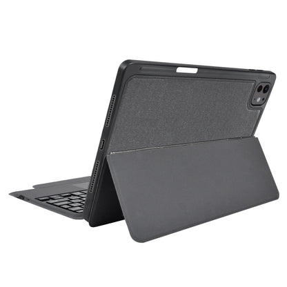 Husa cu Tastatura pentru Apple iPad Pro 11 (2024), Techsuit, KeyTab Pro, Neagra