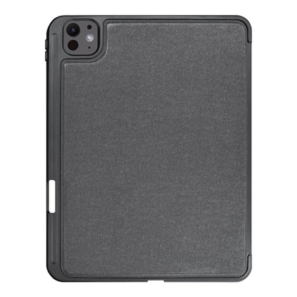 Husa cu Tastatura pentru Apple iPad Pro 11 (2024), Techsuit, KeyTab Pro, Neagra
