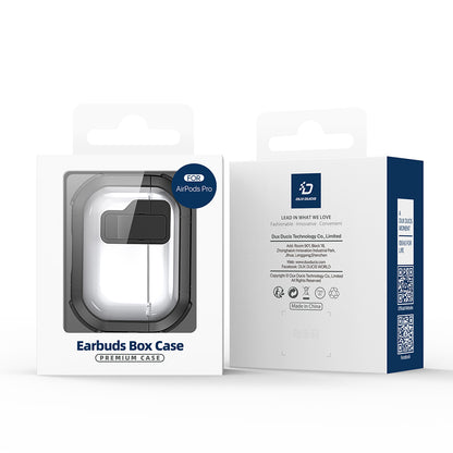 Husa DUX DUCIS PECN pentru Apple AirPods 4, Roz Alba