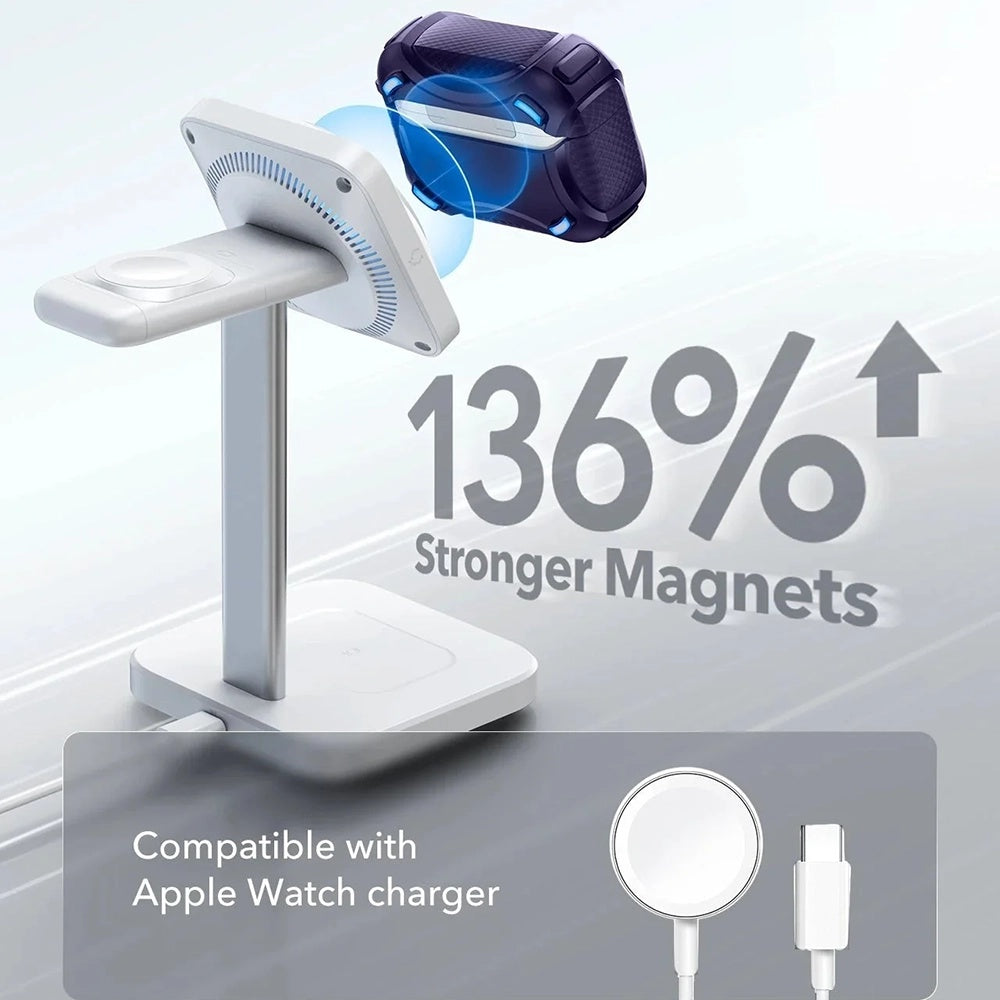 Husa ESR Cyber FlickLock pentru Apple AirPods Pro 3, Mov
