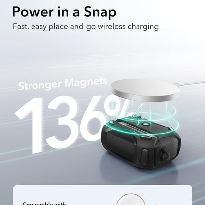 Husa ESR Cyber pentru Apple AirPods Pro Series, Neagra