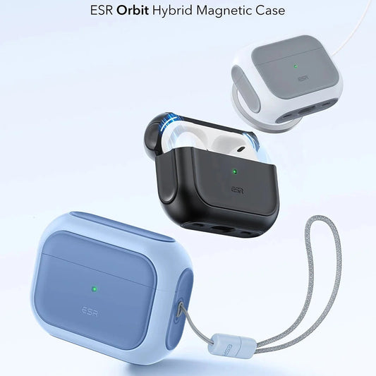 Husa ESR Orbit Hybrid pentru Apple AirPods Pro 3, Albastra