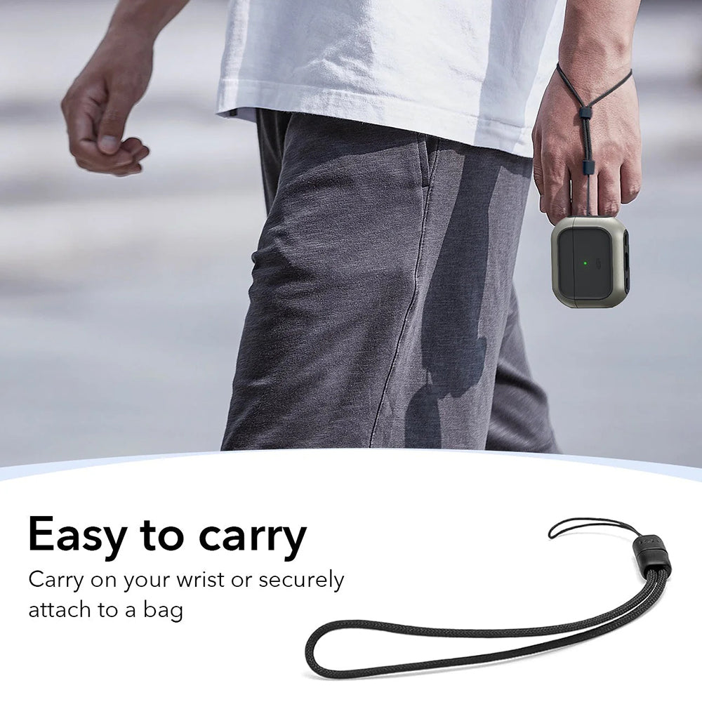 Husa ESR Orbit Hybrid pentru Apple AirPods Pro 3, Gri