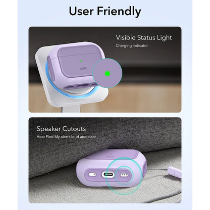 Husa ESR Orbit Hybrid pentru Apple AirPods Pro 3, Mov