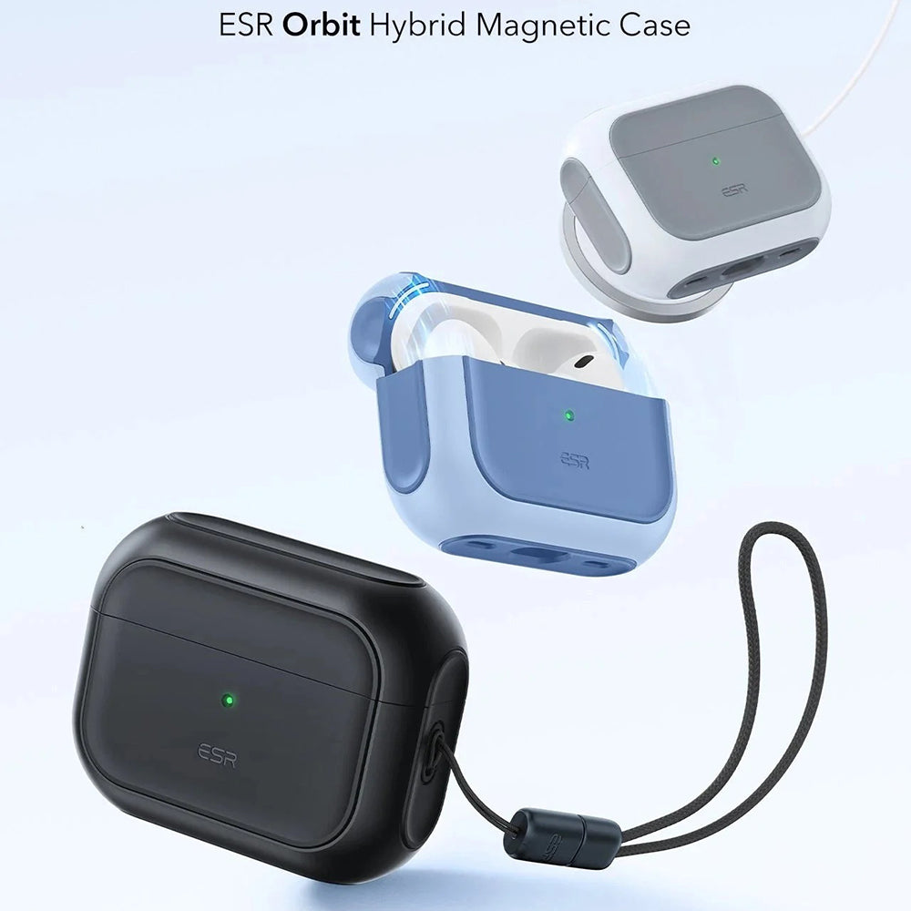 Husa ESR Orbit Hybrid pentru Apple AirPods Pro 3, Neagra