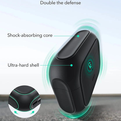 Husa ESR Orbit Hybrid pentru Apple AirPods Pro 3, Neagra