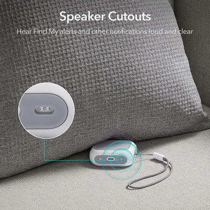 Husa ESR Orbit Hybrid pentru Apple AirPods Pro Series, Alba