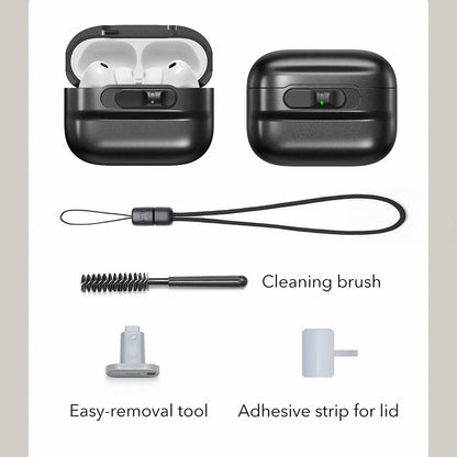 Husa ESR Pulse Magnetic FlickLock pentru Apple AirPods Pro 3, Neagra