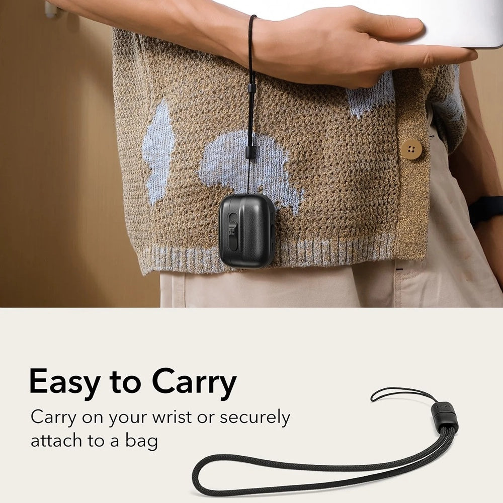 Husa ESR Pulse Magnetic FlickLock pentru Apple AirPods Pro 3, Neagra