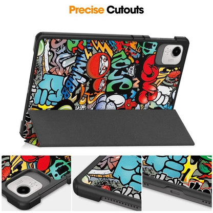 Husa pentru Honor Pad X9a / X9 / X8 Pro, Techsuit, FoldPro Urban Vibe, Multicolor